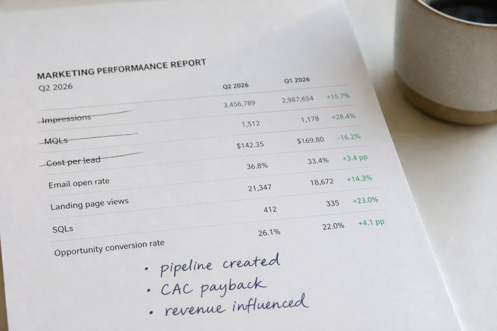 How to Prove Marketing Is Driving Revenue, Not Just Leads